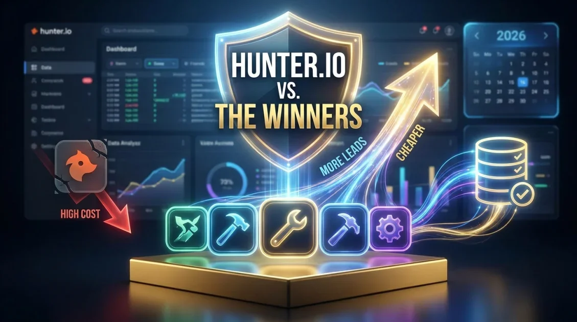 Hunter.io Alternative: 5 Cheaper Tools That Find More Leads in 2026