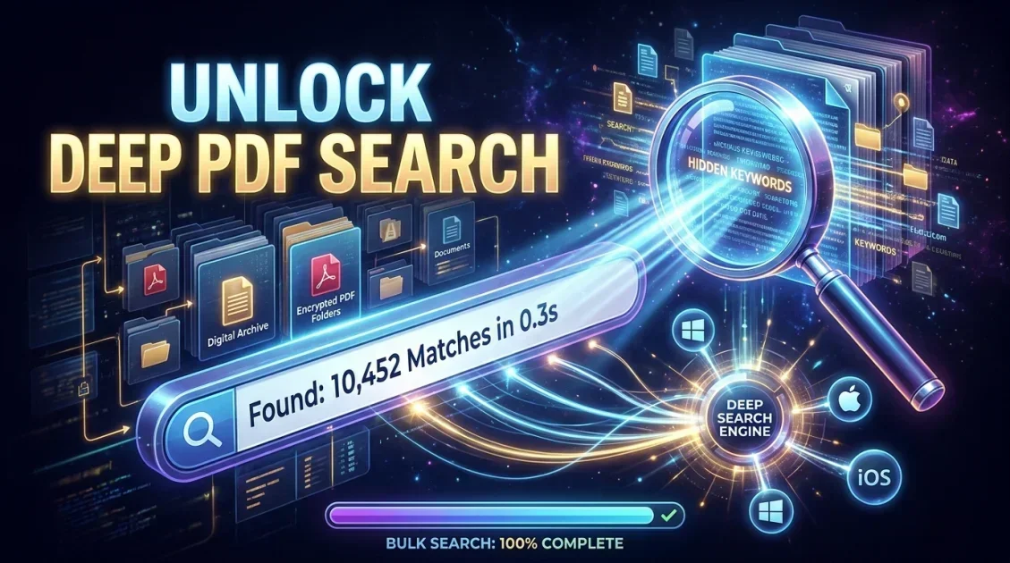How to Search Words on a PDF: Windows, Mac, iPhone and Deep Search Guide