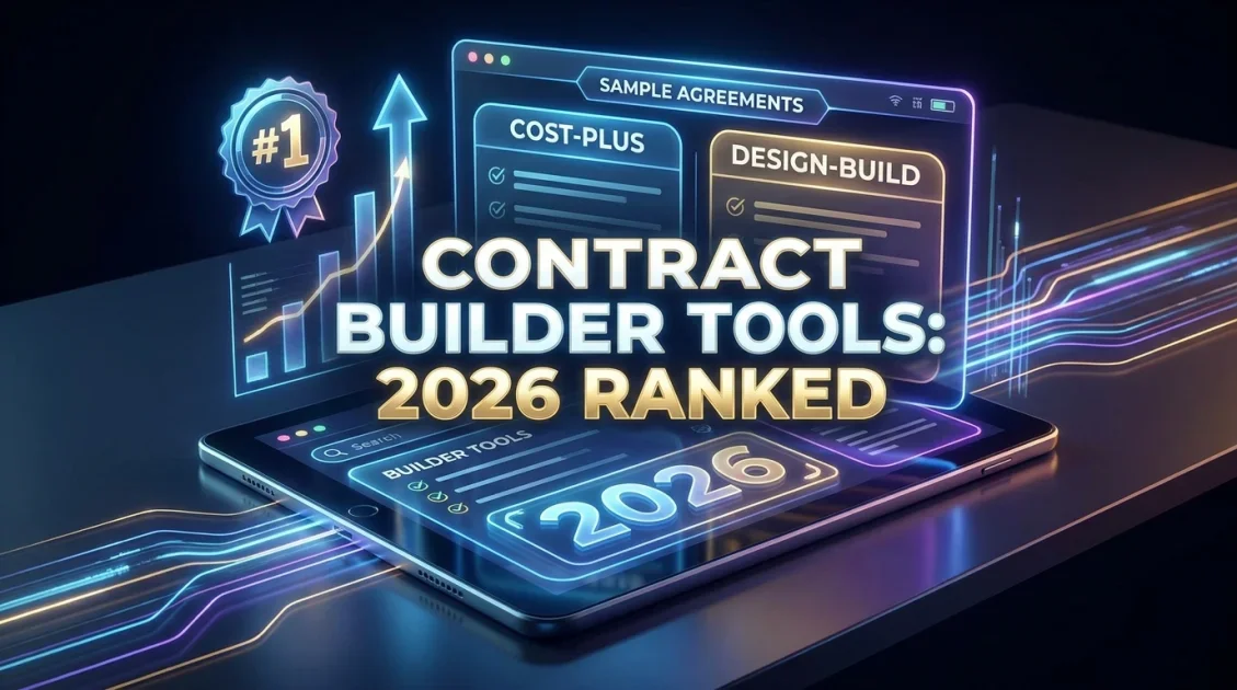 Building Contract Agreement Sample &amp; Builder Software Guide (2026)