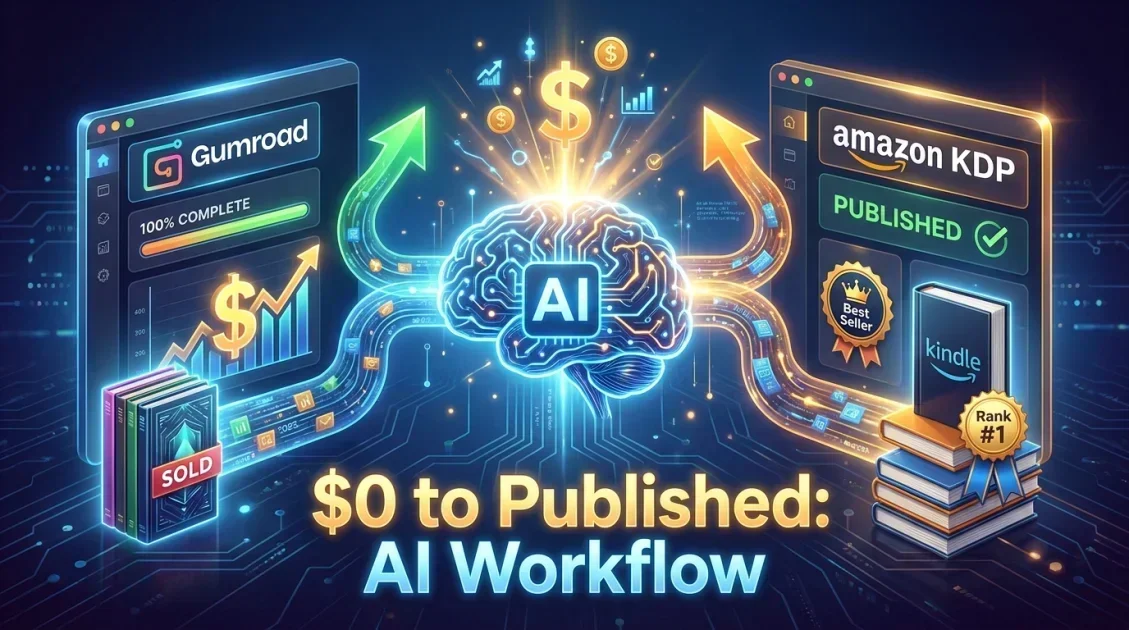 How to Write and Publish AI Generated eBooks on Gumroad and KDP (2026)